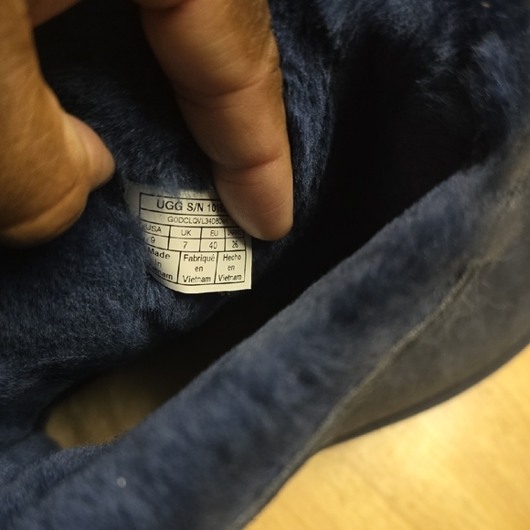 UGG Cozy Women's Navy Blue Bailey BOW II - Picture 10 of 13